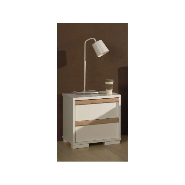 Biała dziecięca szafka nocna London – Vipack-image-4