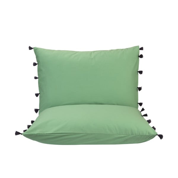 Komplet 2 zielonych poduszek dekoracyjnych Bella Maison Tanora, 50x70 cm