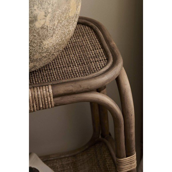 Rattanowy okrągły stolik ø 41 cm Magnolia – Ellos Home-image-3