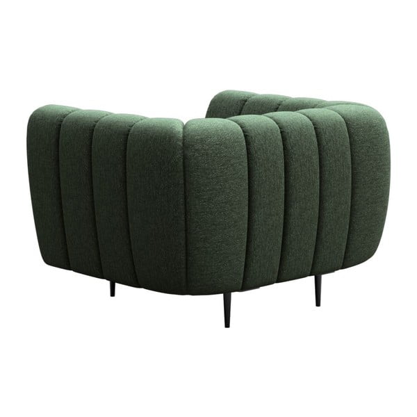 Ciemnozielony fotel Shel – Ghado-image-3