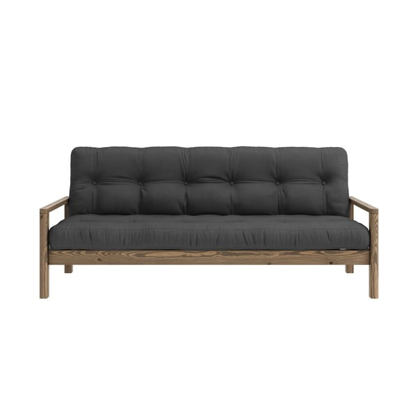 Ciemnoszara rozkładana sofa 205 cm Knob – Karup Design