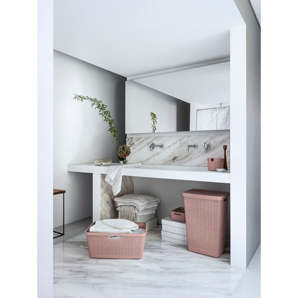 Plastikowy kosz na pranie 46 l Jute – Curver-image-1