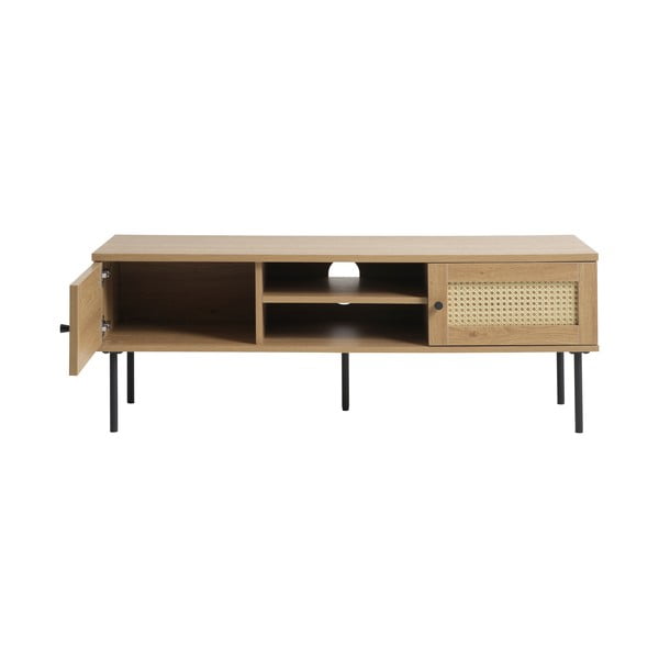 Szafka pod TV w dekorze dębu w naturalnym kolorze 120x43 cm Pensacola – Unique Furniture-image-2