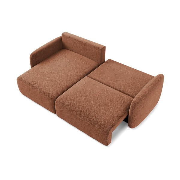 Ceglasty rozkładany/ze schowkiem narożnik (lewostronny) Kalena – Makamii-image-4