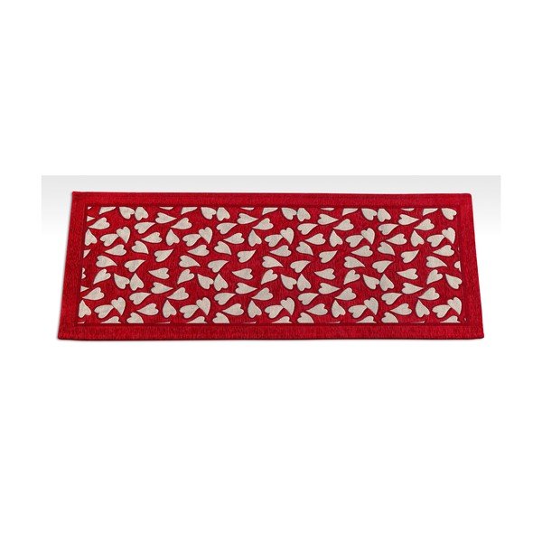 Wytrzymały chodnik kuchenny Webtapetti Corazon Rosso, 55x140 cm-image-2