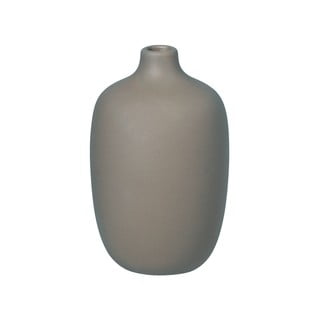 Szary ceramiczny wazon Blomus Ceola, wys. 12 cm
