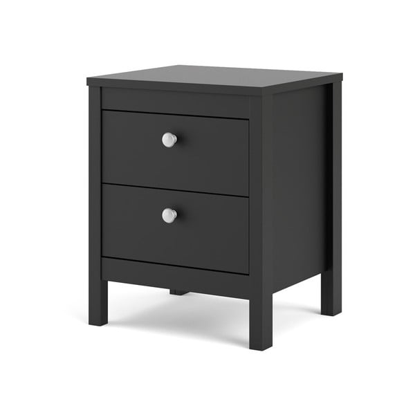 Czarna szafka nocna Madrid – Tvilum-image-4