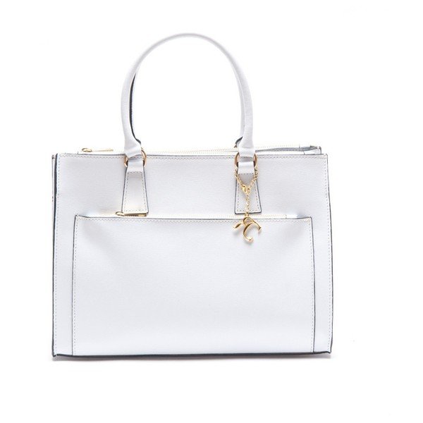 Skórzana torebka Renata Corsi 444 Bianco-image-3