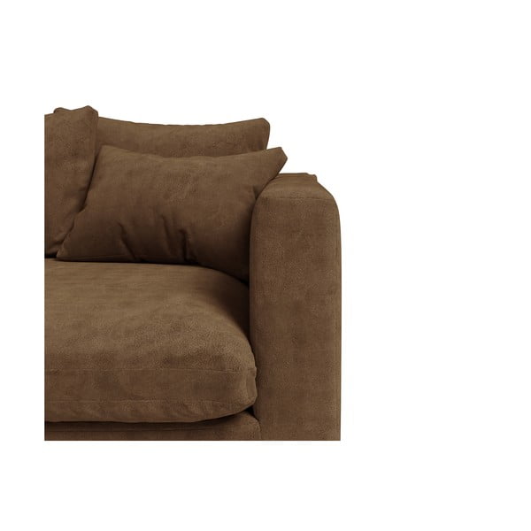 Brązowy szezlong Comfy – Scandic-image-4