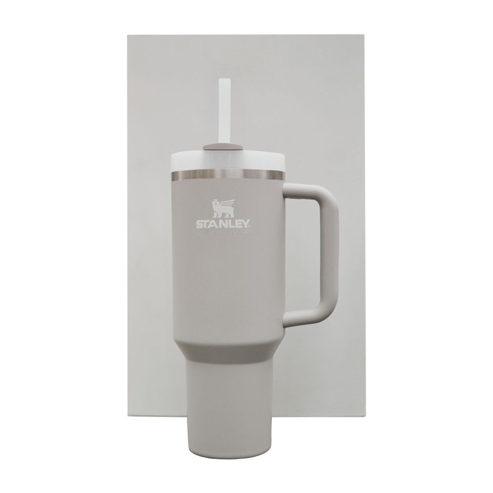 Jasnoszary termos ze stali nierdzewnej ze słomką 890 ml Quencher H2.O FlowState™ Tumbler Ash – Stanley (zdjęcie 10)