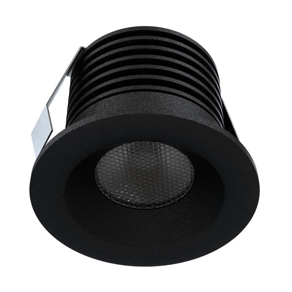 Czarna lampa punktowa LED ø 4 cm – SULION-image-2
