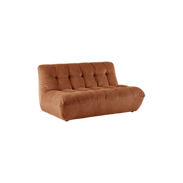 Brązowa sztruksowa sofa 145 cm Kelso – Jotex