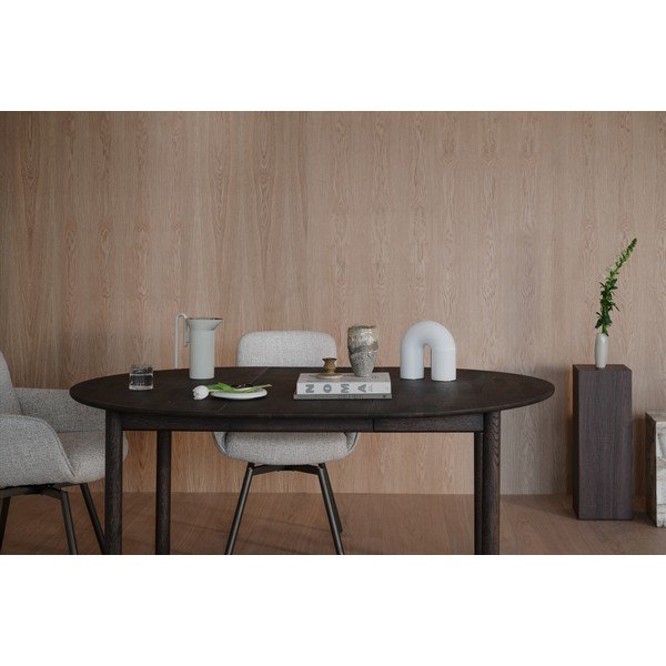 Dodatkowy blat do stołu z litego drewna dębowego 45x120 cm Derrymore – Rowico-image-2