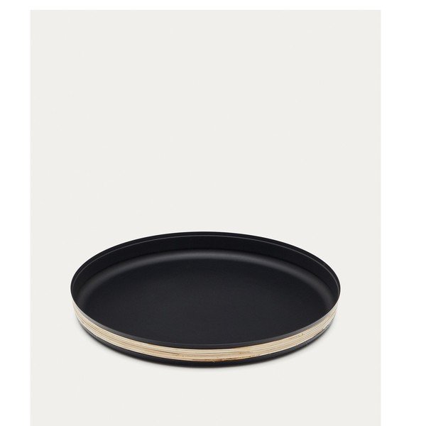 Taca ze stali nierdzewnej ø 33 cm Shai – Kave Home-image-3