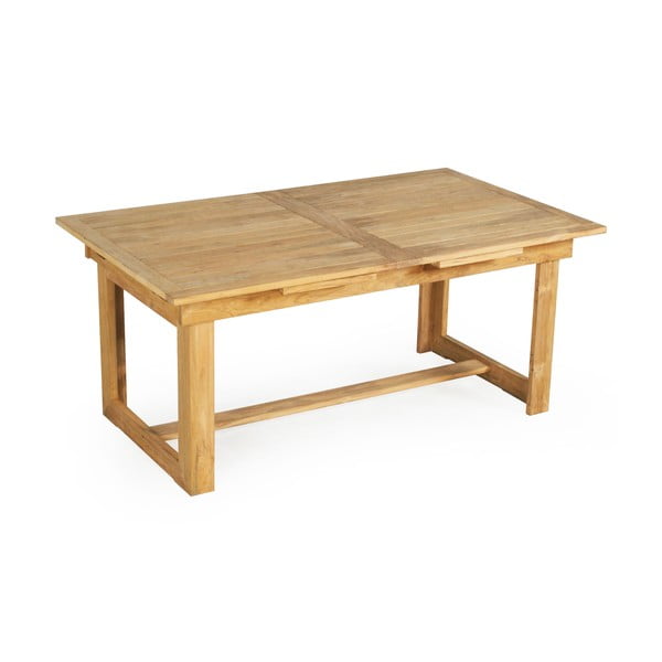 Stół ogrodowy z drewna tekowego dla 6-8 osób Ezeis Sun, dł. 180/230 cm