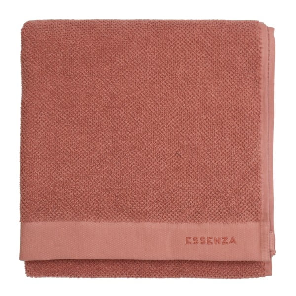 Różowy ręcznik Essenza Connect, 50x100 cm