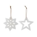 Ozdoby świąteczne zestaw 2 szt. Otta – Bloomingville