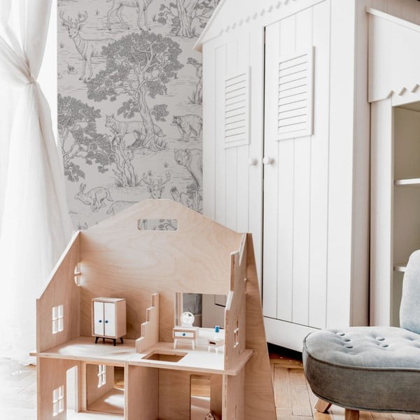 Papierowa tapeta dziecięca 100 cm x 280 cm Animals – Dekornik-image-1