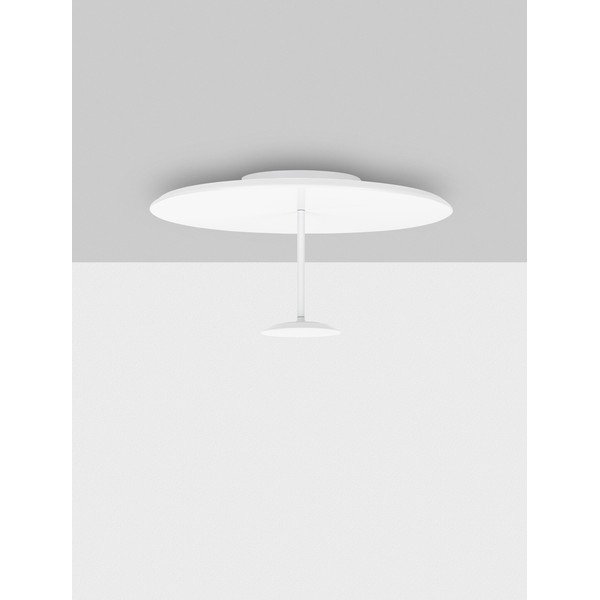 Stalowa lampa sufitowa LED ze ściemniaczem w matowym białym kolorze Nima – Nova Luce-image-4