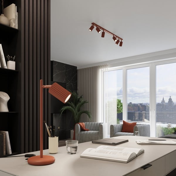 Ceglasta lampa punktowa 6,5x117 cm Gleam – Sollux-image-4