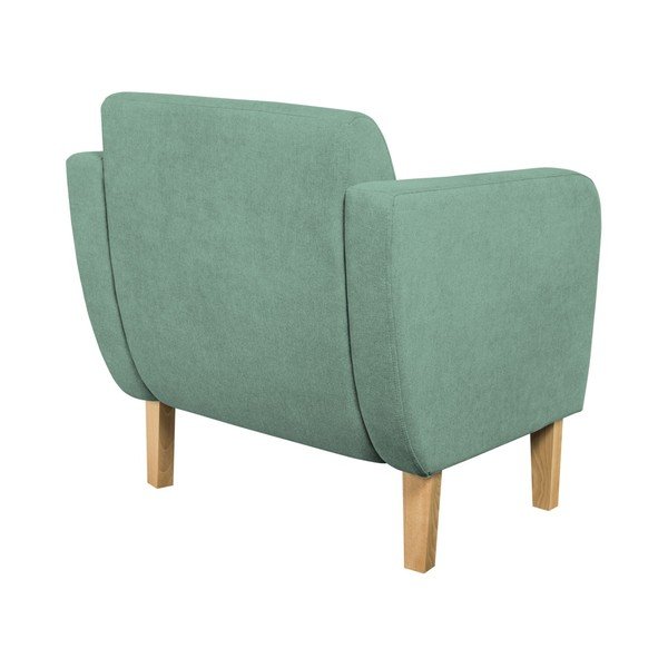Miętowy fotel Kooko Home Swing-image-4