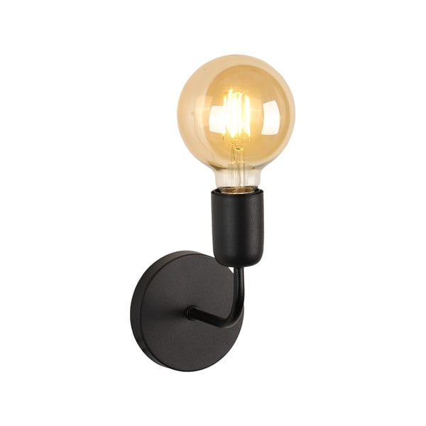 Czarny metalowy kinkiet Mosso – Squid Lighting-image-2