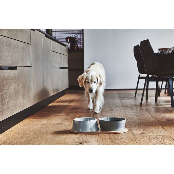 Podkładka pod miskę 24x46 cm Doppio Oak Natural M/L – MiaCara-image-3