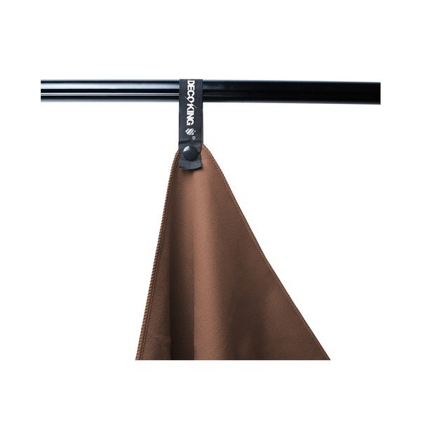 Brązowy szybkoschnący ręcznik DecoKing EKEA, 40x80 cm-image-3