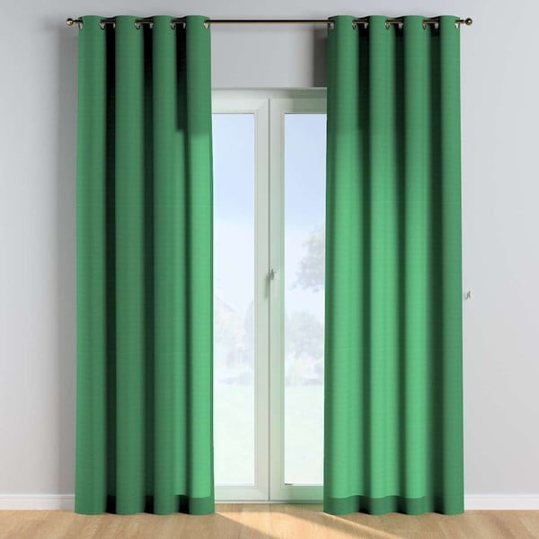 Zielona zasłona 260x130 cm Happiness – Yellow Tipi-image-3