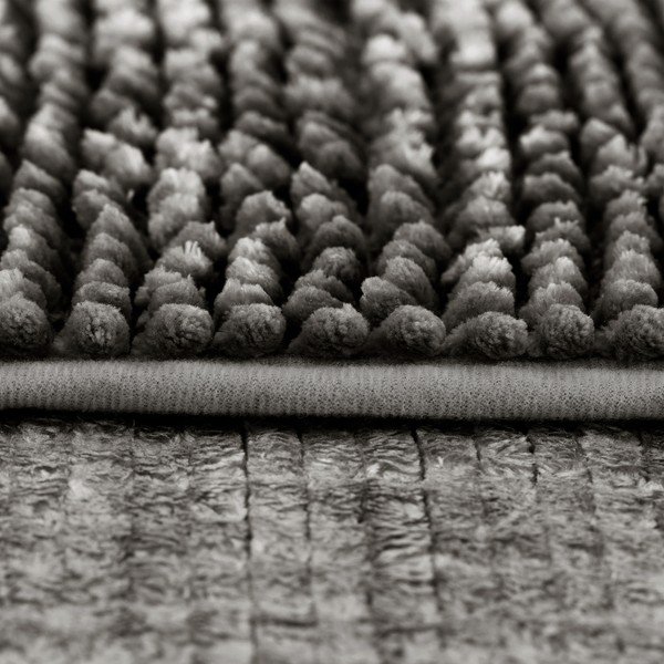 Ciemnoszare dywaniki łazienkowe do WC zestaw 2 szt. 80x50 cm Bati – Restilo-image-4