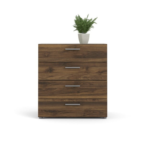 Komoda w dekorze orzecha Tvilum Pepe, 80 x 68 cm-image-4