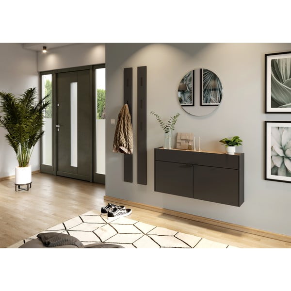 Antracytowa szafka 110x57x22 cm Ameca – Germania-image-4