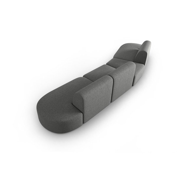 Szara sofa 412 cm Shane – Micadoni Home-image-3