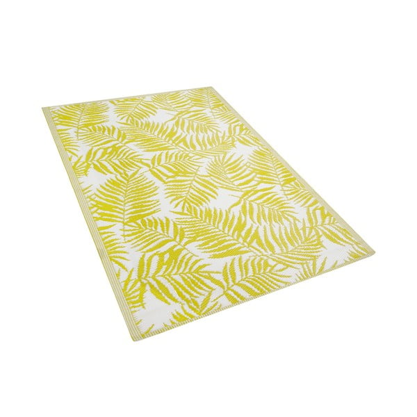 Żółty dywan na zewnątrz Monobeli Casma, 120x180 cm
