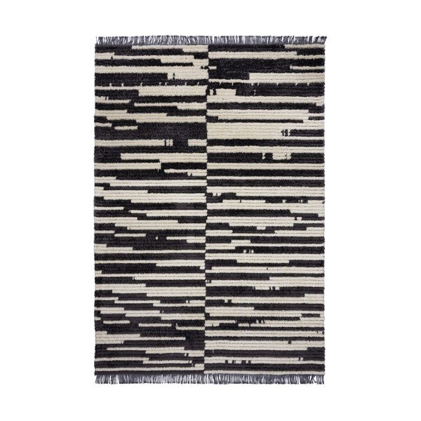 Czarno-biały dywan 120x170 cm Lina – Flair Rugs