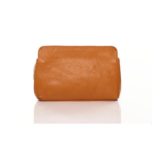 Skórzana torebka Federica Bassi Envelope Cuoio-image-4