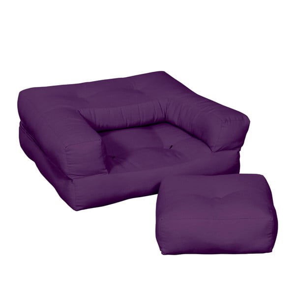 Fotel dziecięcy Karup Baby Cube Purple