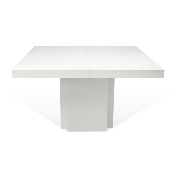 Biały stół do jadalni TemaHome Dusk, 150x150 cm