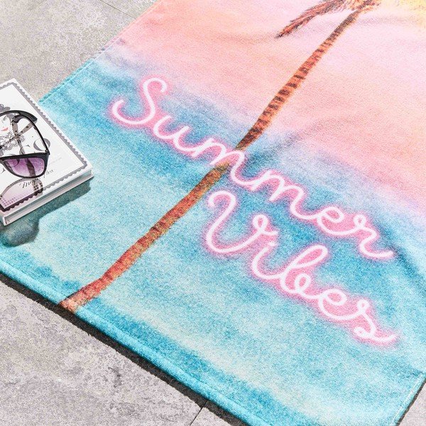 Bawełniany ręcznik plażowy frotte 76x160 cm Summer Vibes – Sassy B-image-2