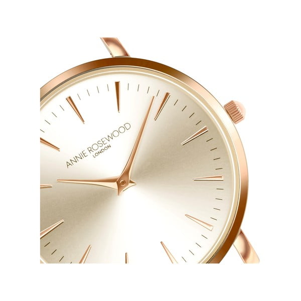 Zegarek z paskiem ze stali nierdzewnej Annie Rosewood Elisabeth Silver-image-1