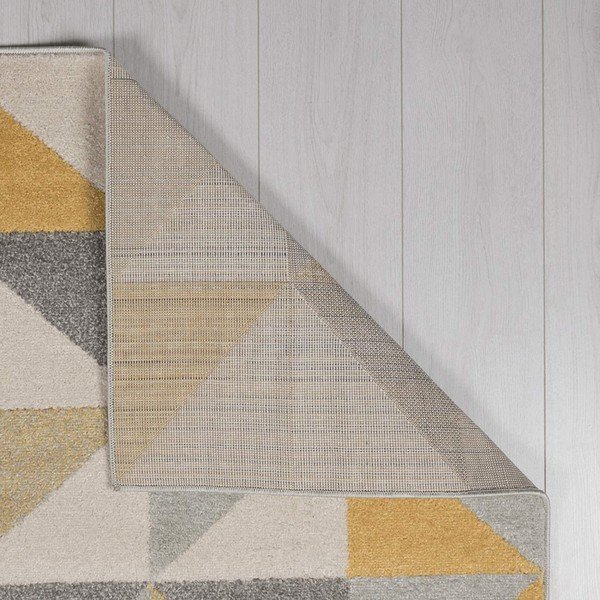 Szaro-żółty dywan Flair Rugs Urban Triangle, 200x275 cm-image-2