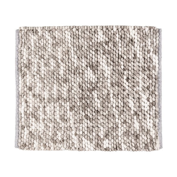 Beżowy tekstylny dywanik łazienkowy 55x65 cm Urdu – Wenko