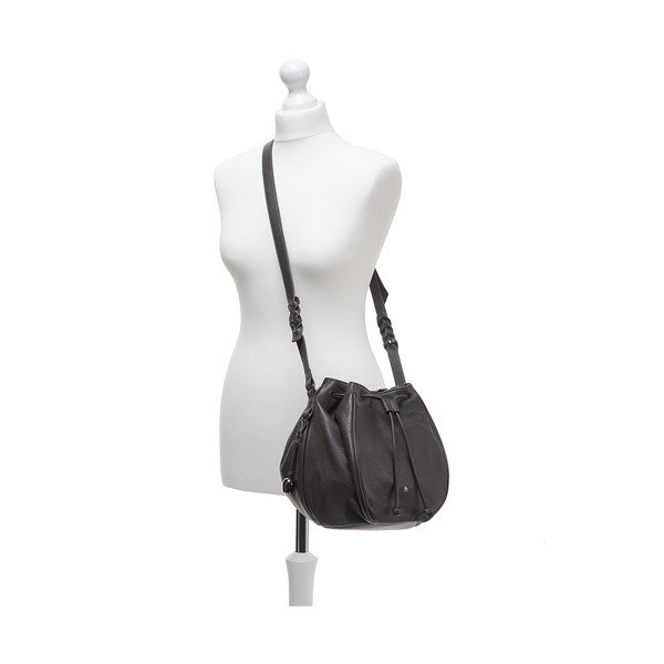 Czarna torebka Bell & Fox Bucket Bag-image-3