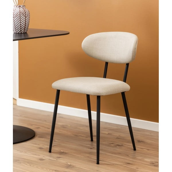 Kremowe krzesła zestaw 2 szt. Denise – Actona-image-1