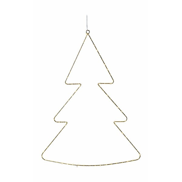 Świąteczna wisząca dekoracja świetlna w kolorze złota Liva – Sirius