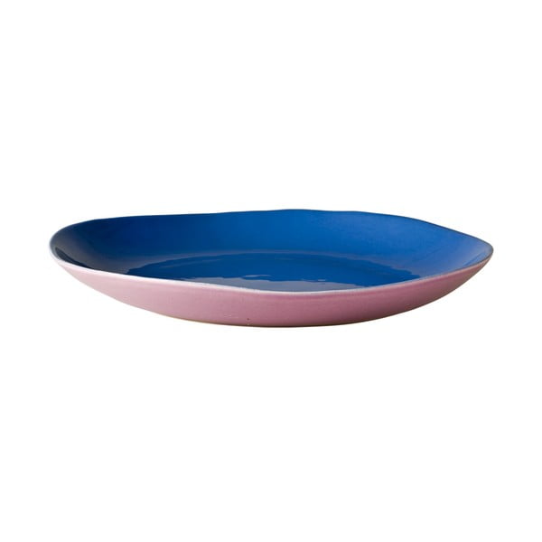 Ceramiczny talerz Blue Pink