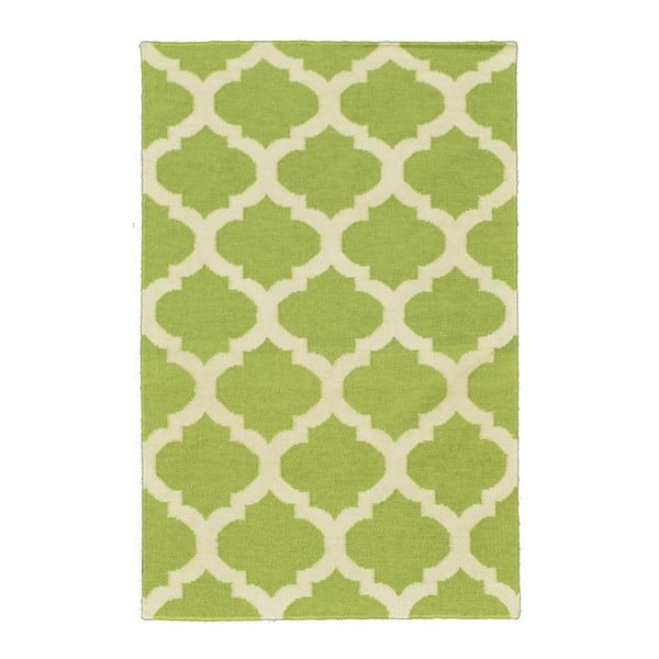 Ręcznie tkany dywan Kilim JP 11212 Green, 90x150 cm