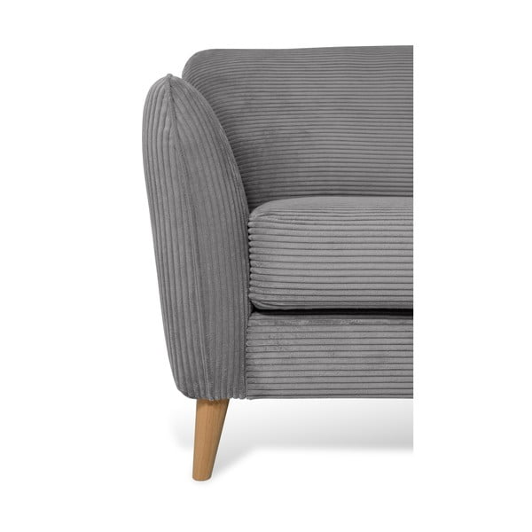 Ciemnoszary sztruksowy narożnik (prawostronny) Paris – Scandic-image-4