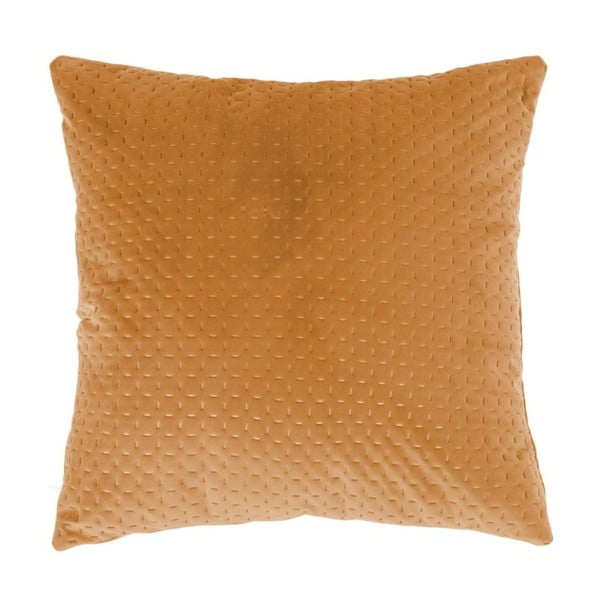 Ciemnożółta poduszka Tiseco Home Studio Textured, 45x45 cm