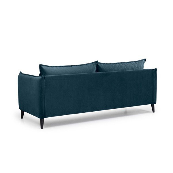 Ciemnoniebieska sofa Scandic Leo, 208 cm-image-3